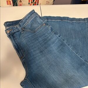 Chico's Classic Wide Leg Blue Jeans